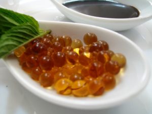 Cocina molecular perlas