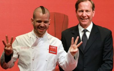 Un ejemplo de plato de los cocineros españoles con estrellas Michelin