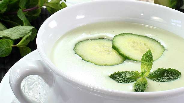sopa pepino