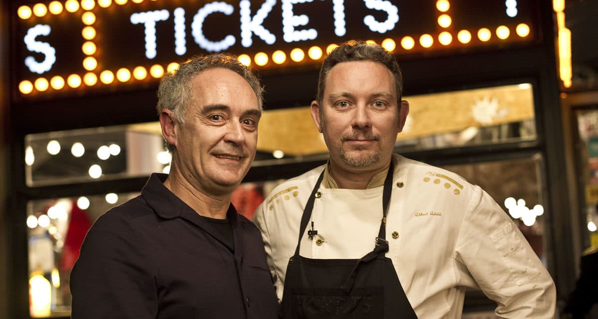Tapas a 4 Euros en Tickets, el restaurante de Albert Adriá