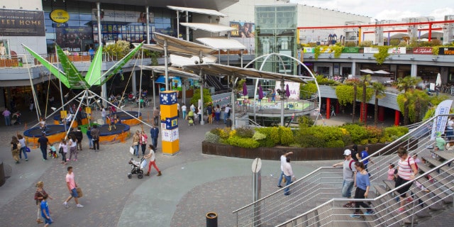 restaurante en centros comerciales
