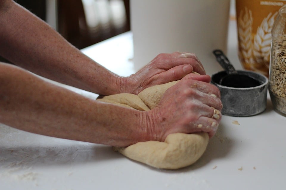elaboración de pan