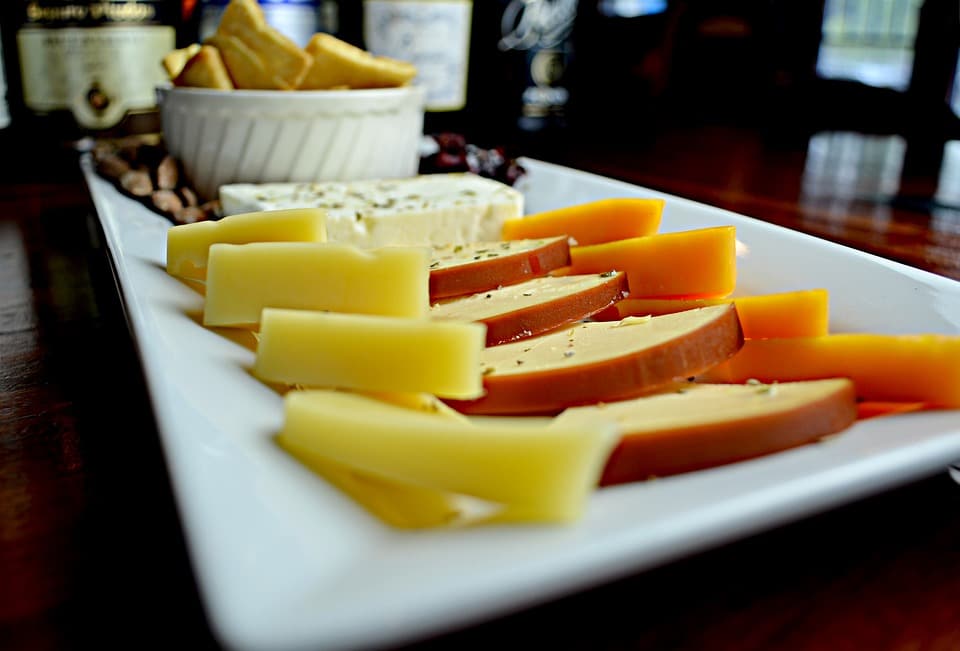 queso en restaurante