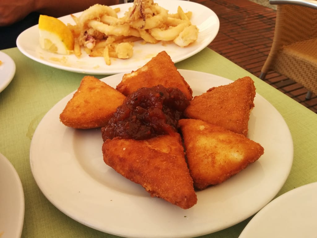 queso en restaurante