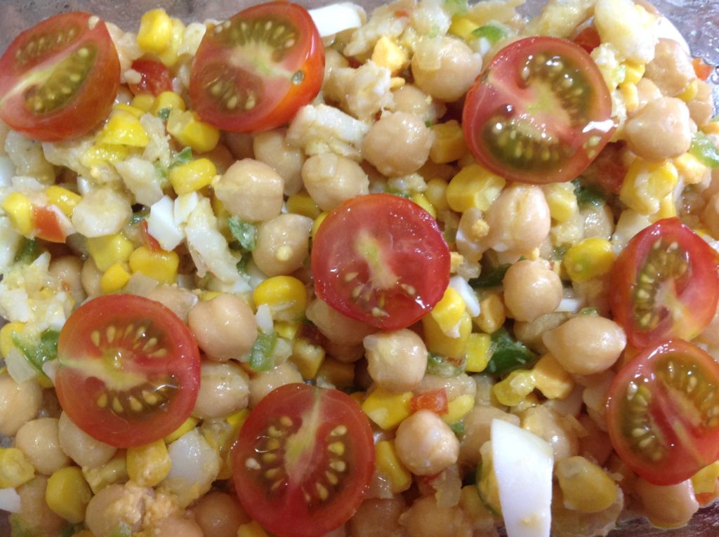 ensalada bacalao