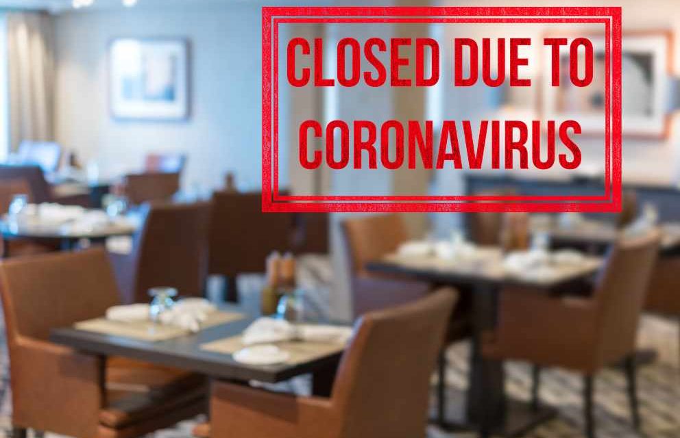 El coronavirus y sus efectos sobre los restaurantes