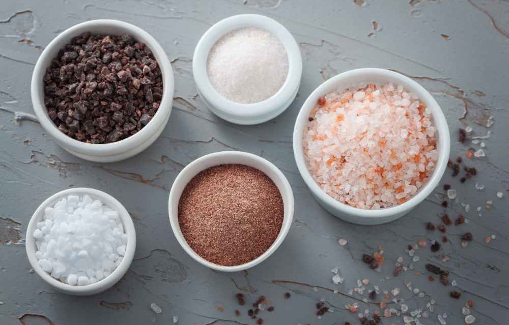 Tipos de sal y su uso en la cocina profesional