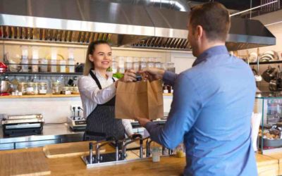 ¿En qué consiste el servicio take away en restaurantes?