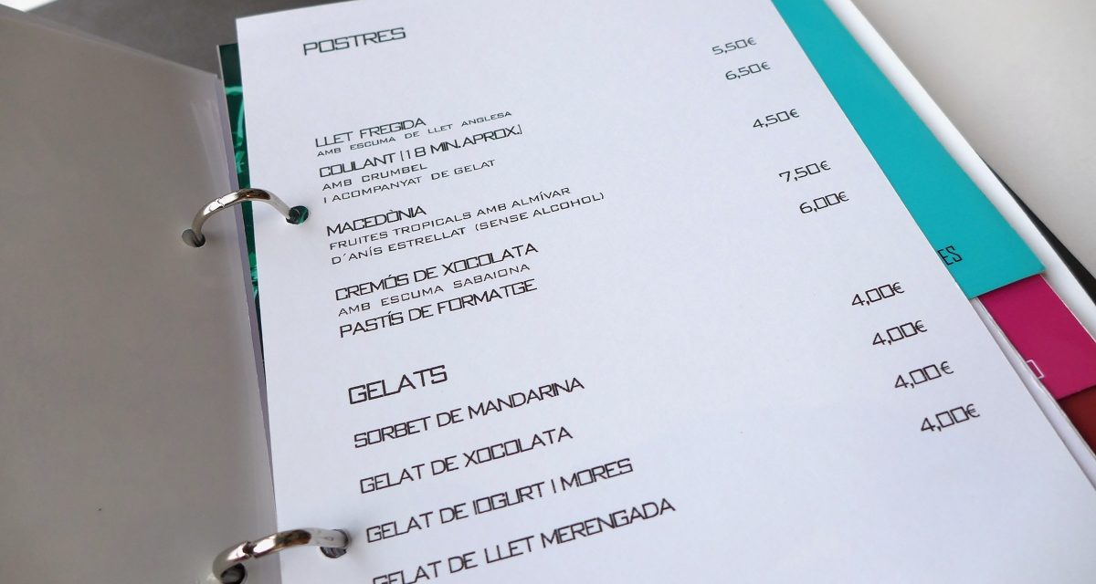 La importancia de tener buena carta de postres en tu restaurante