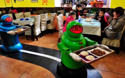 Impulso a la robótica en restaurantes durante el coronavirus