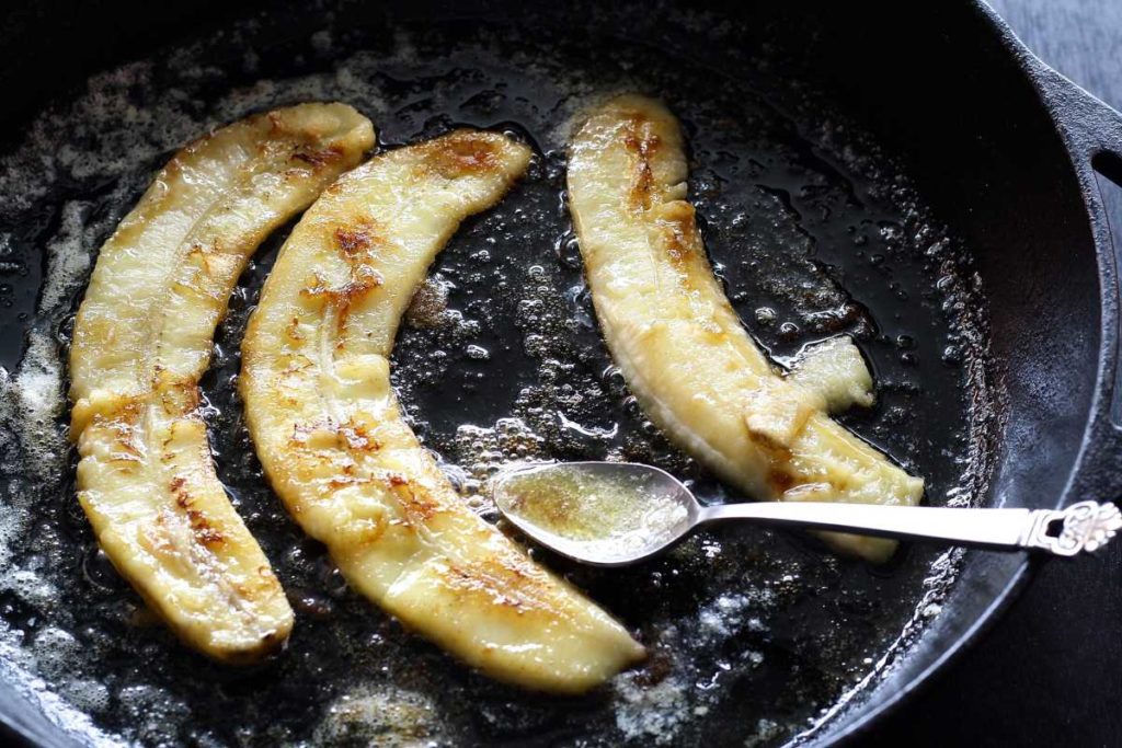 Solidaridad con los palmeros y el volcán: postres con plátano 2 Platanos fritos