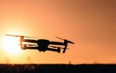 Uso de drones para repartir comida en Israel