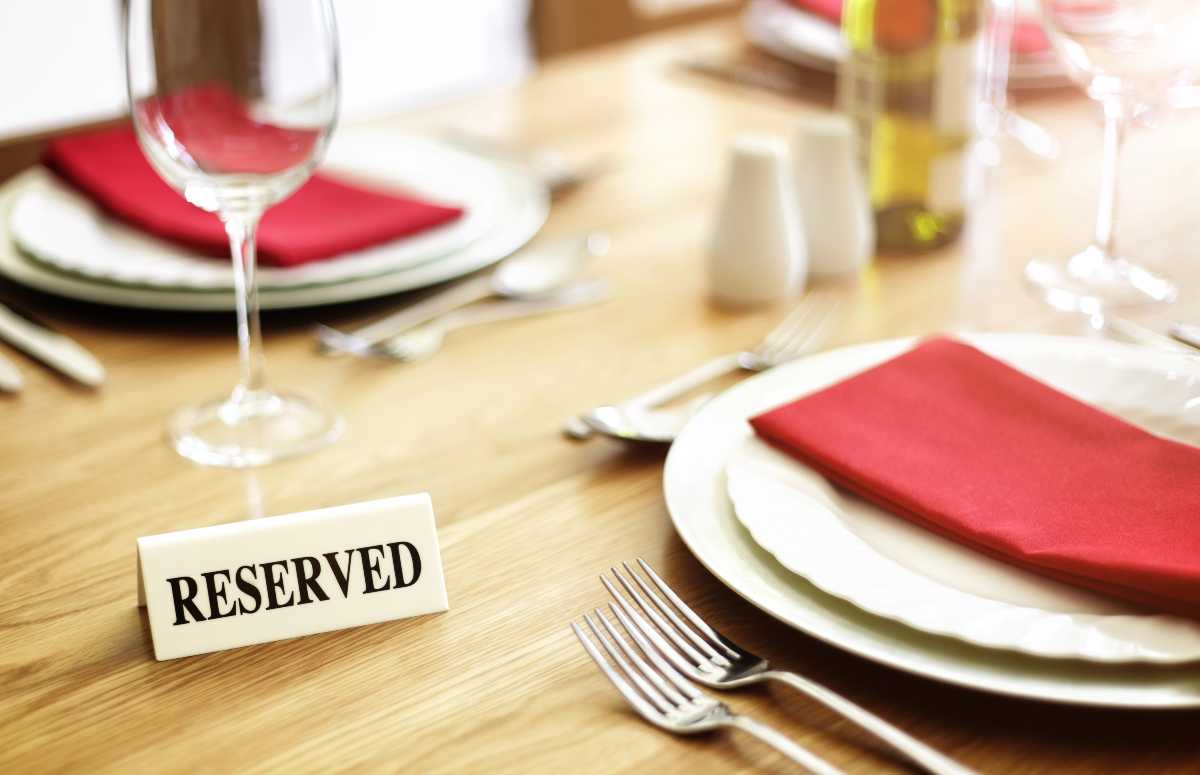 Reservas restaurnante